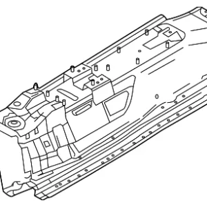 Center Floor Pan - Mazda (KD45-53-610B)