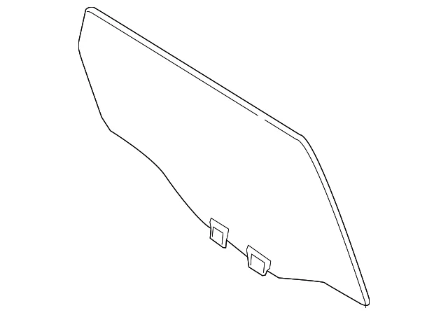 Door Glass - Mazda (KB8C-72-510)