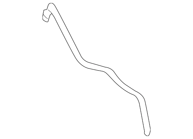 Rear Hose - Mazda (ZZCB-69-922)