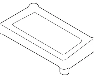 Shift Boot Cover Plate - Mazda (BP4K-64-334A)