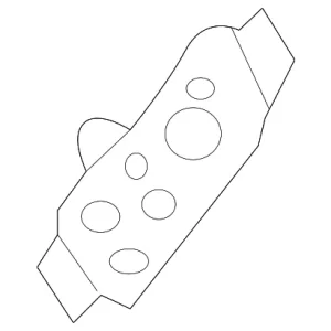 Switch Panel - Mazda (TA01-68-4L6B-80)