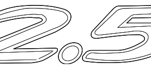 Nameplate - Mazda (BBM7-51-721)