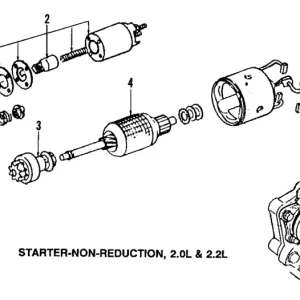 Starter - Mazda (F240-18-400R-00)