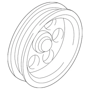 Pulley - Mazda (LC62-32-620A)