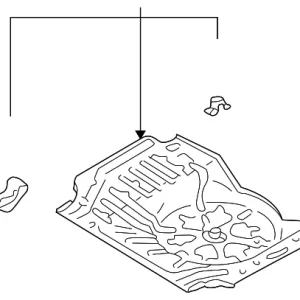 Rear Floor Pan - Mazda (T006-53-750)