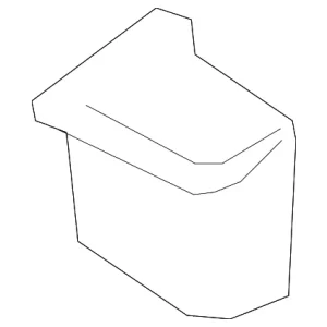 Retractor Cover - Mazda (F152-57-989)
