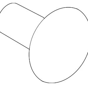 Lever Rivet - Mazda (EC01-88-297)
