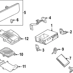 Tuner Lower Bracket - Mazda (DN4F-66-9B1)