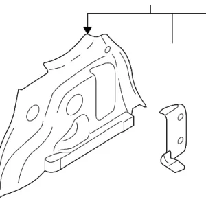Quarter Trim Panel - Mazda (EF91-68-851C-35)