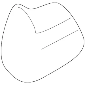 Handle, Inside Clip - Mazda (B01A-58-335)