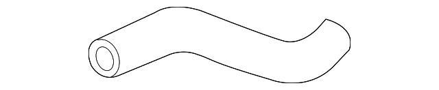 Upper Hose - Mazda (ZJ40-15-186B)