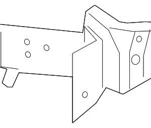 Front Bracket - Mazda (D1ZE-52-1R0A)