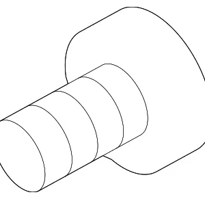 Belt Weather-Strip Screw - Mazda (9986-40-412)