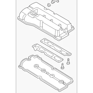 Valve Cover - Mazda (ZL01-10-210B)