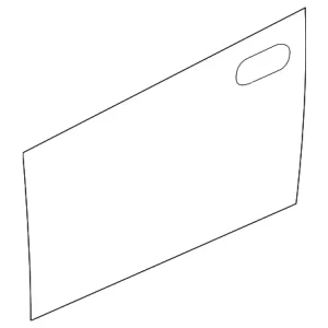 Outer Panel - Mazda (BBM4-58-031)