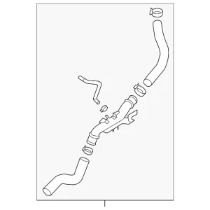 Upper Hose - Mazda (LFG1-15-18XC)