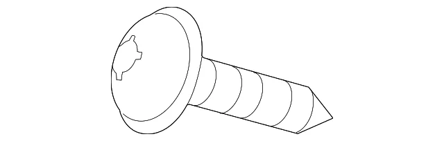 Lock Assembly Screw - Mazda (9YA5-00-602)