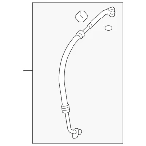 Front Suction Line - Mazda (TC3M-61-462)