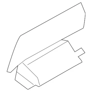 Lens - Mazda (D23N-55-459)