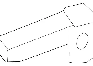Adjust Lever - Mazda (BDGF-88-857-02)