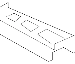 Floor Cross-Member Bracket - Mazda (C235-53-620)
