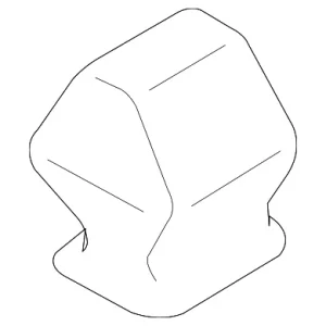 Rocker Molding Retainer Clip - Mazda (G22C-51-SJ3)