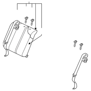 Seat Back Assembly - Mazda (EH44-57-400C-02)