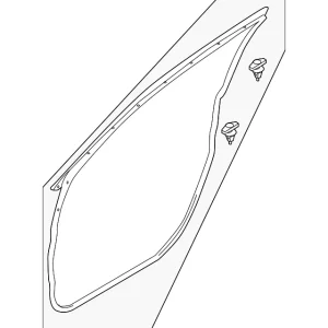 Door Weather-Strip - Mazda (KD53-58-760D)