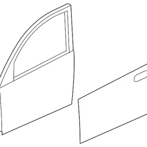 Door Shell - Mazda (BNYV-58-02XJ)