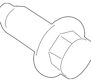 Hub Mount Bolt - Mazda (9YA0-2A-022)