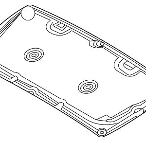 Insulator Pad - Mazda (DGH9-56-681)