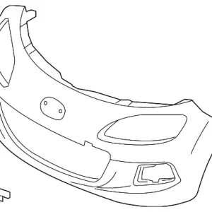 Bumper Front - Mazda (NPY4-50-03X)