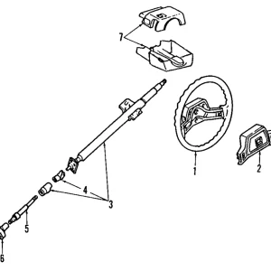 Upper Column Cover - Mazda (UBY9-60-21X-09)