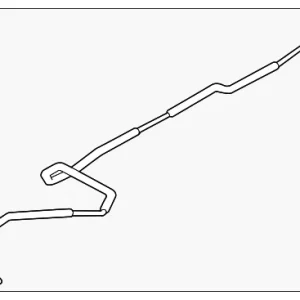 Rear AC Line - Mazda (TK48-61-831)