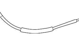 Control Cable - Mazda (BHS2-61-C35)