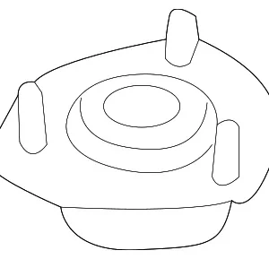 Upper Mount - Mazda (GN1G-34-38YA)