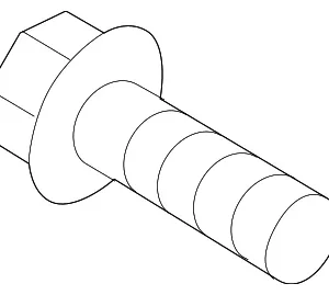 Caliper Assembly Mount Bolt - Mazda (NF47-26-798)