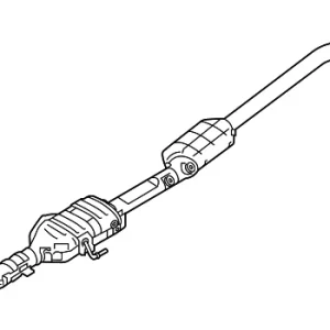 Catalytic Converter - Mazda (SHB3-20-55XD)
