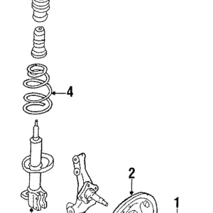 Spring Upper Seat - Mazda (G030-34-012A)