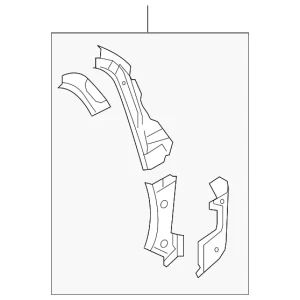 Rear Outer Panel - Mazda (C235-70-44XB)