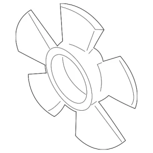 Fan Blade - Mazda (AZ03-15-140A)