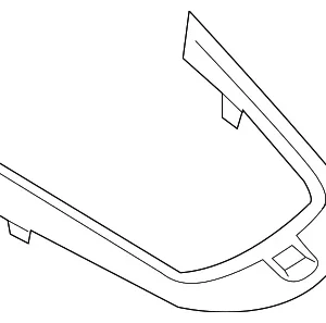 Bezel - Mazda (D10B-64-36X)