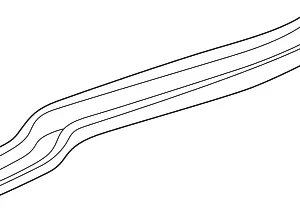 Side Rail - Mazda (LC62-53-660C)
