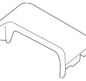 Center Cover - Mazda (D09W-55-220C-02)