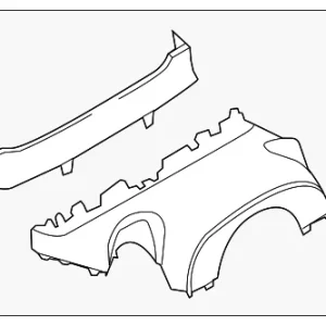 Upper Shroud - Mazda (D651-60-220A-02)
