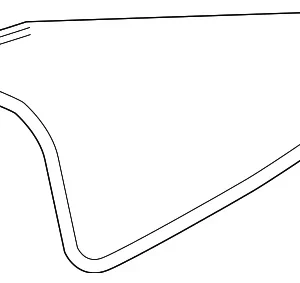 Weatherstrip - Mazda (BN8V-56-951C)