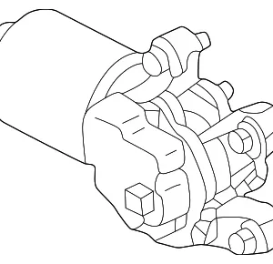 Wiper Motor - Mazda (BJ0E-67-340E)