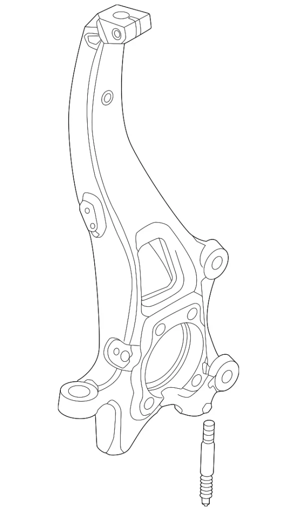 Knuckle - Mazda (KJK3-33-020)