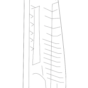 Upper Center Pillar Trim - Mazda (BP4K-68-190G-77)