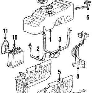 Fuel Pump Assembly - Mazda (ZZM5-13-350A)